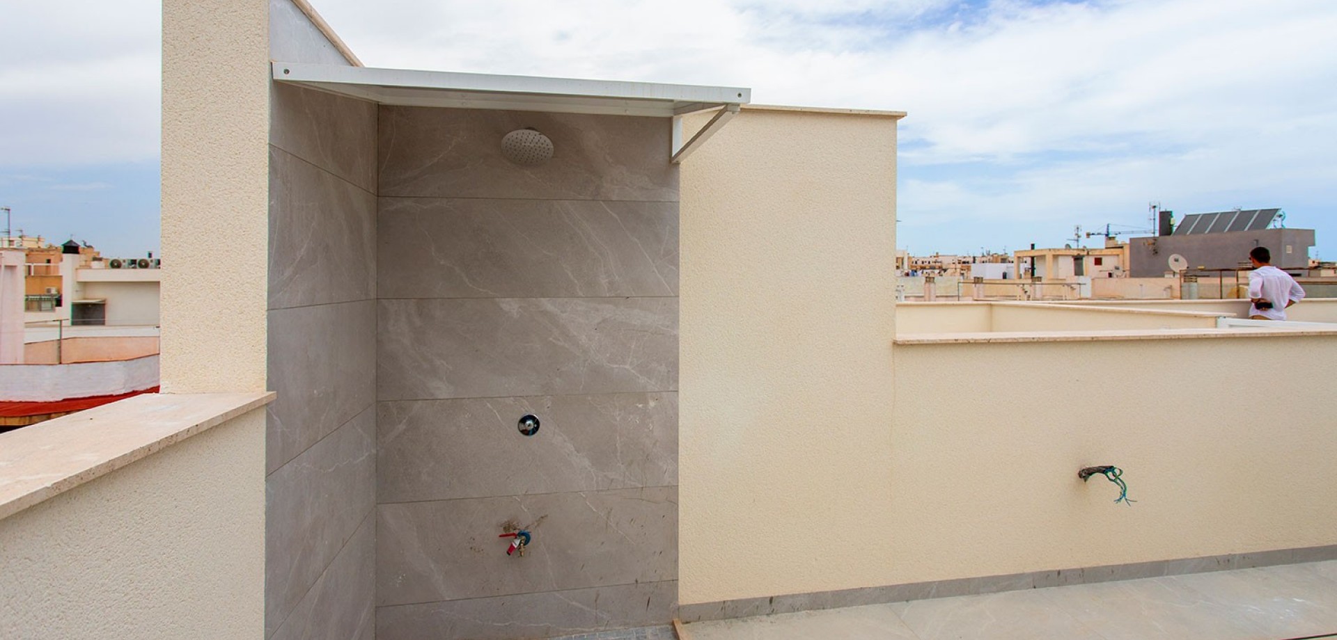 Garden in apartment for sale in Torrevieja