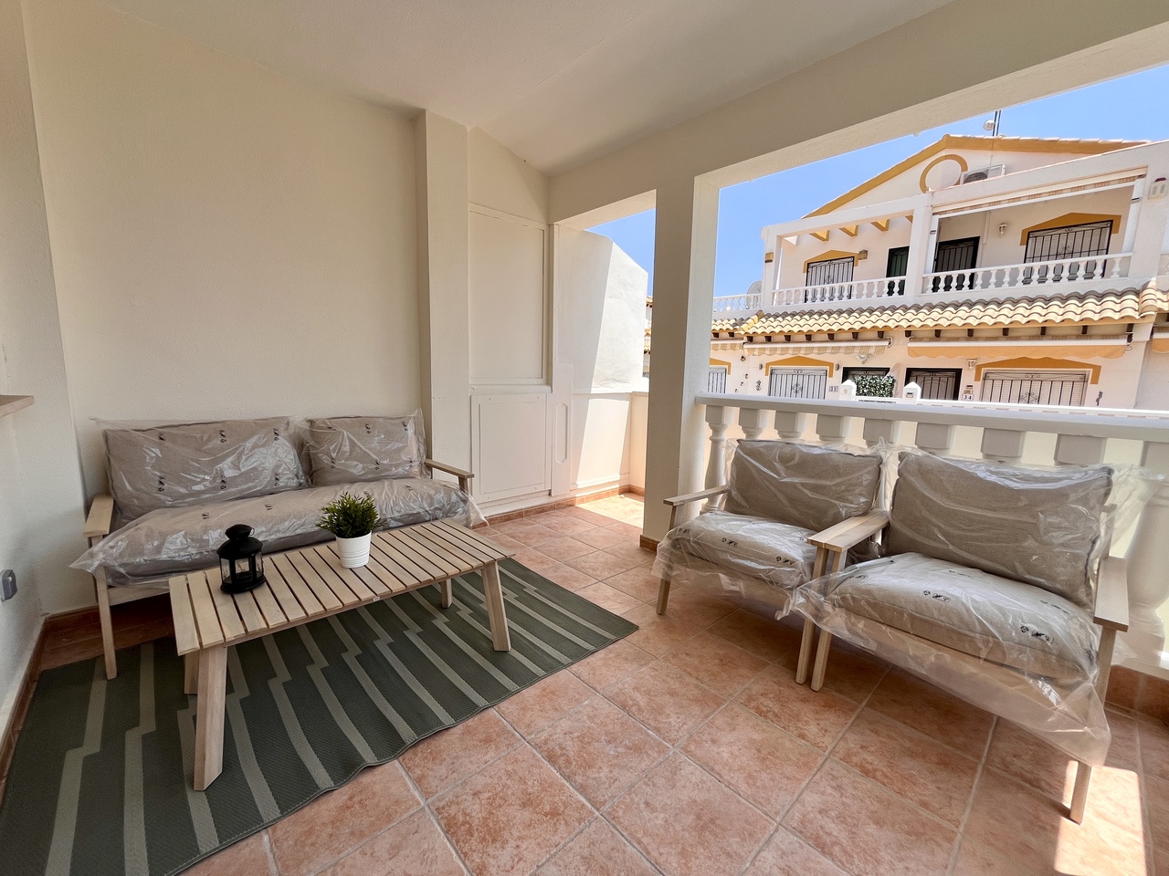 Master bedroom in terraced for sale in Playa Flamenca