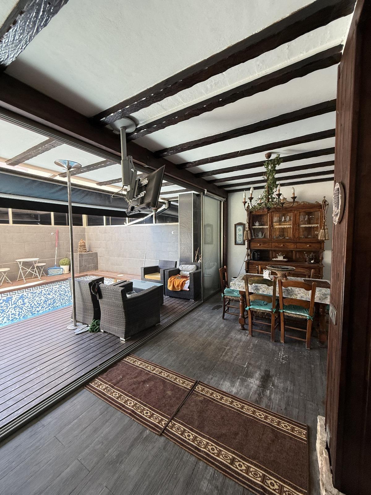 Pool area in terraced for sale in Torrevieja