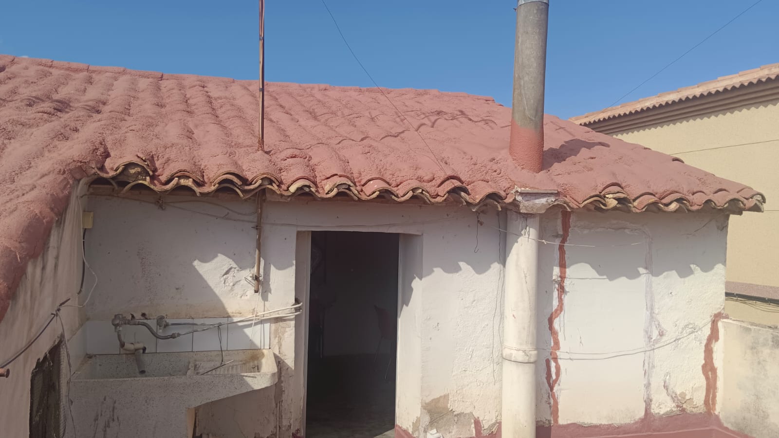 Pool area in terraced for sale in Salinas