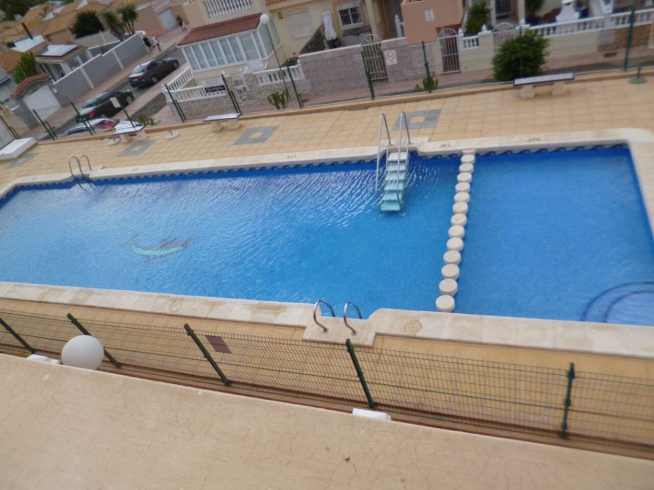 Pool area in apartment for sale in La Florida