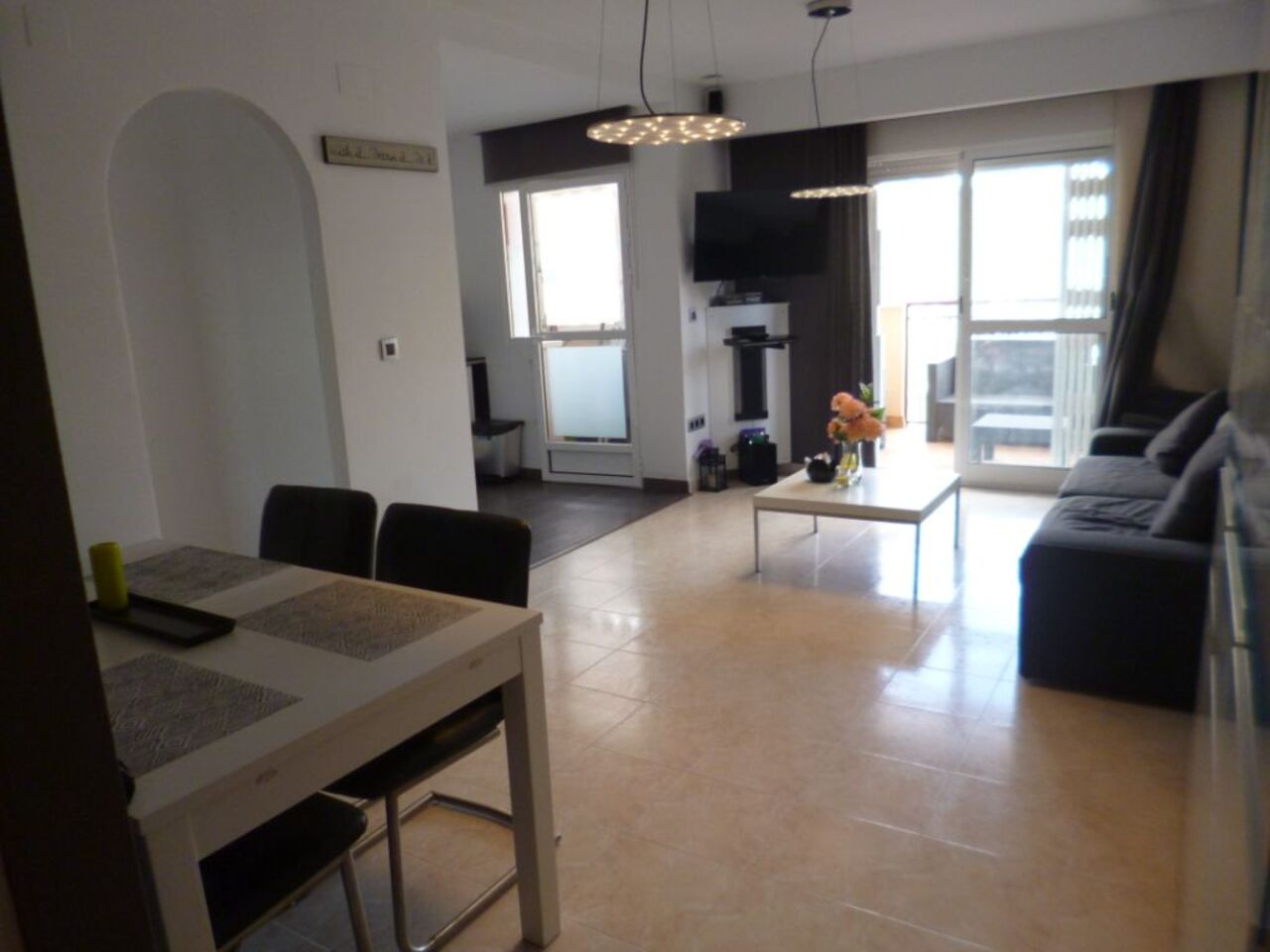Dining area in apartment for sale in La Florida