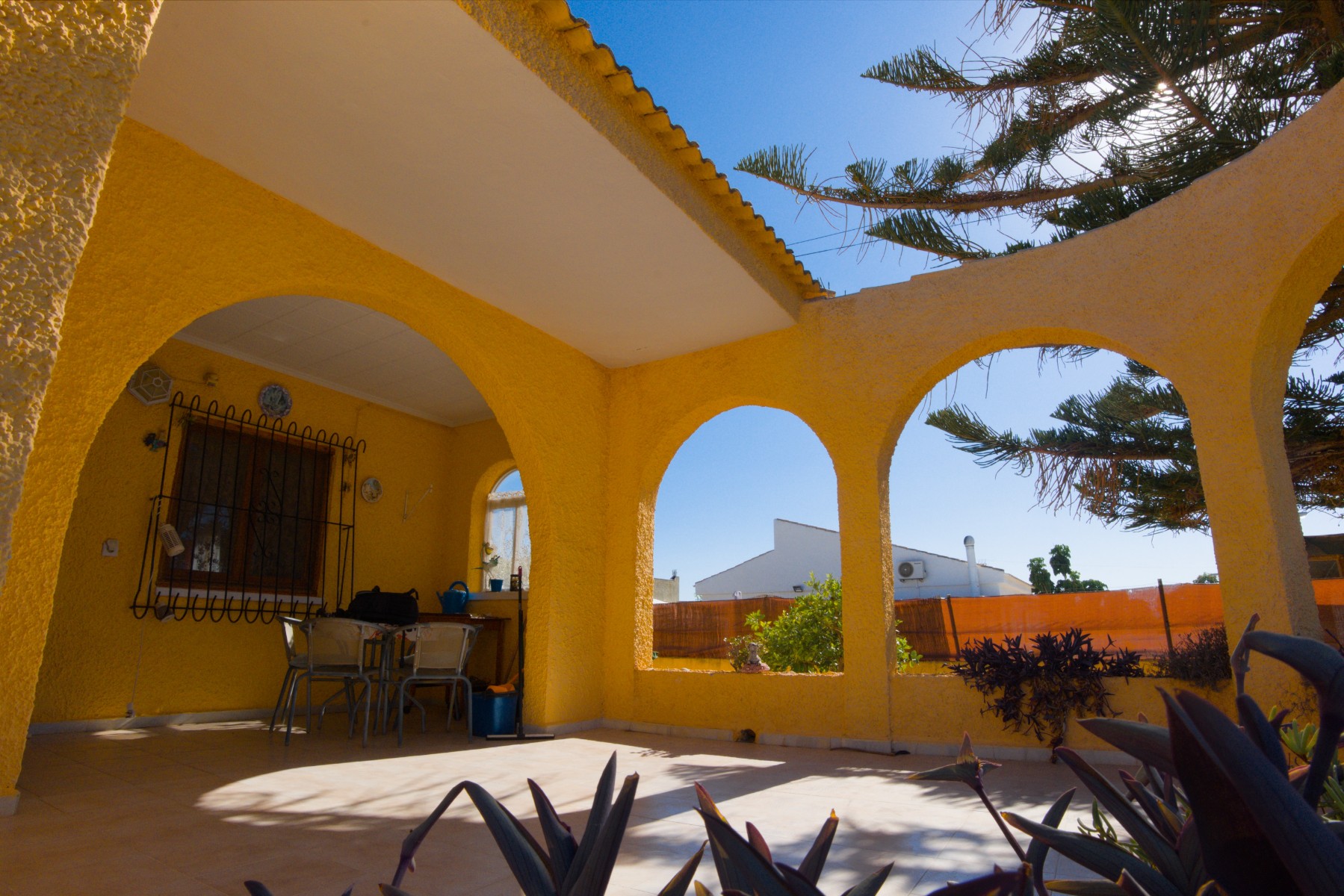 Garden in villa for sale in La Siesta