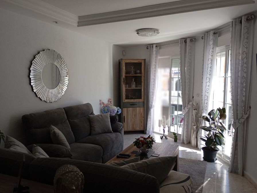 Pool area in villa for sale in Villamartin