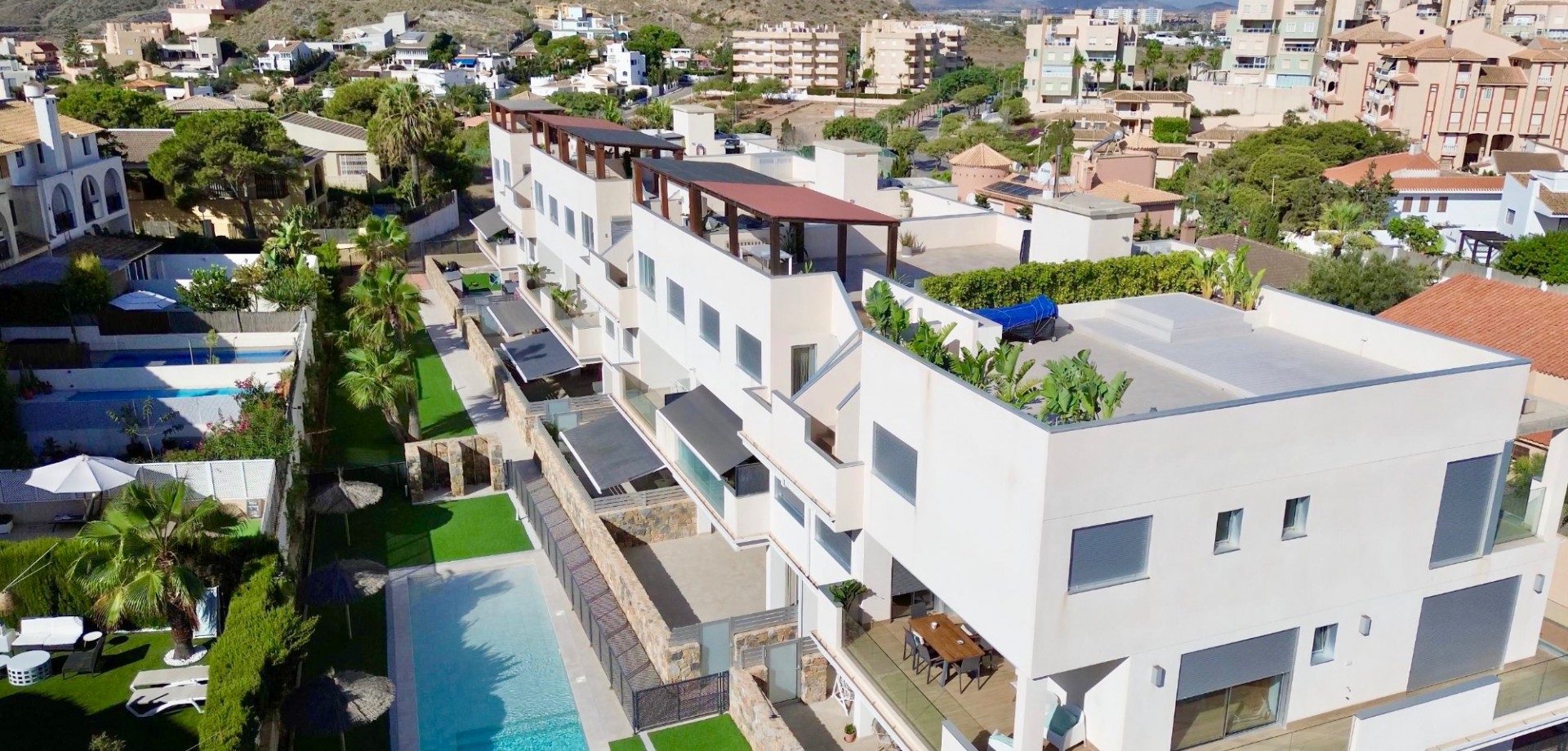 Living room in apartment for sale in Cabo de Palos