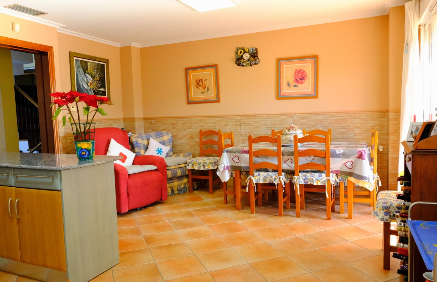 Master bedroom in finca for sale in Orihuela