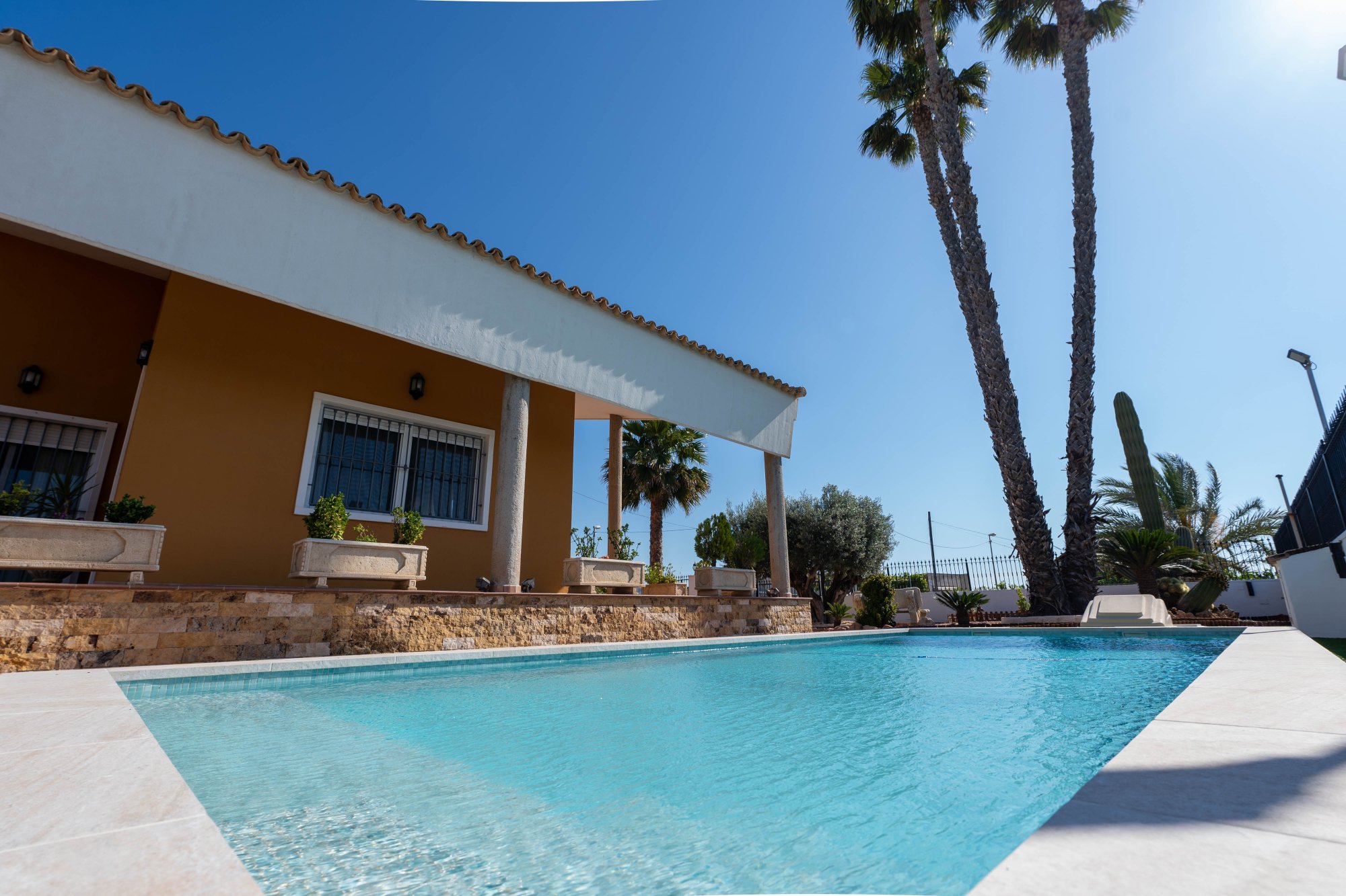 Living room in finca for sale in Orihuela
