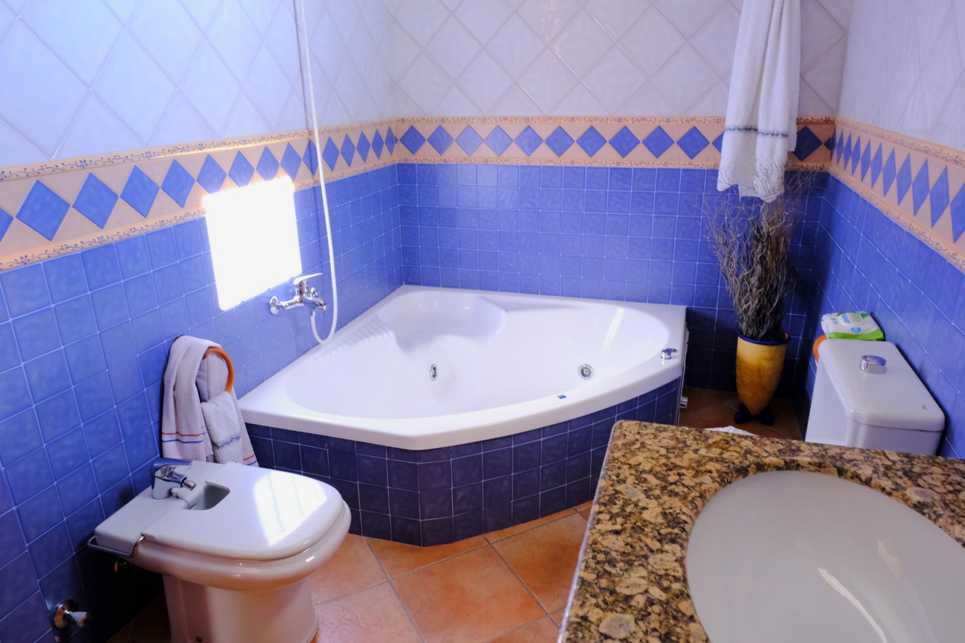 Dining area in finca for sale in Orihuela