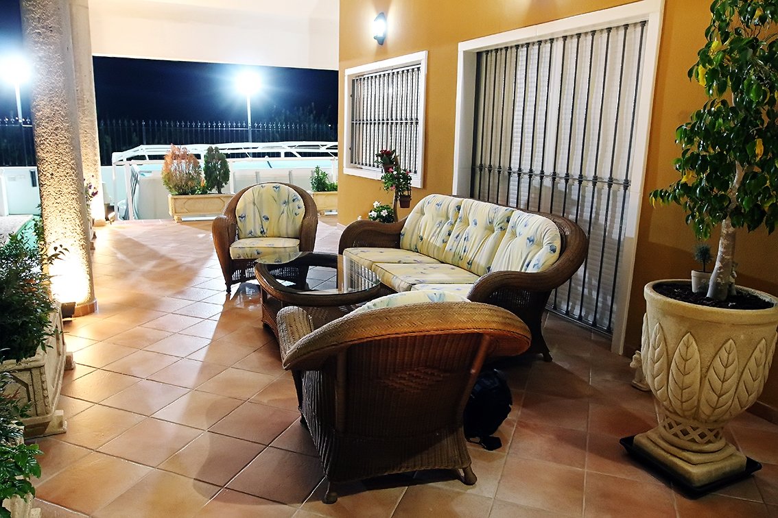 Living room in finca for sale in Orihuela