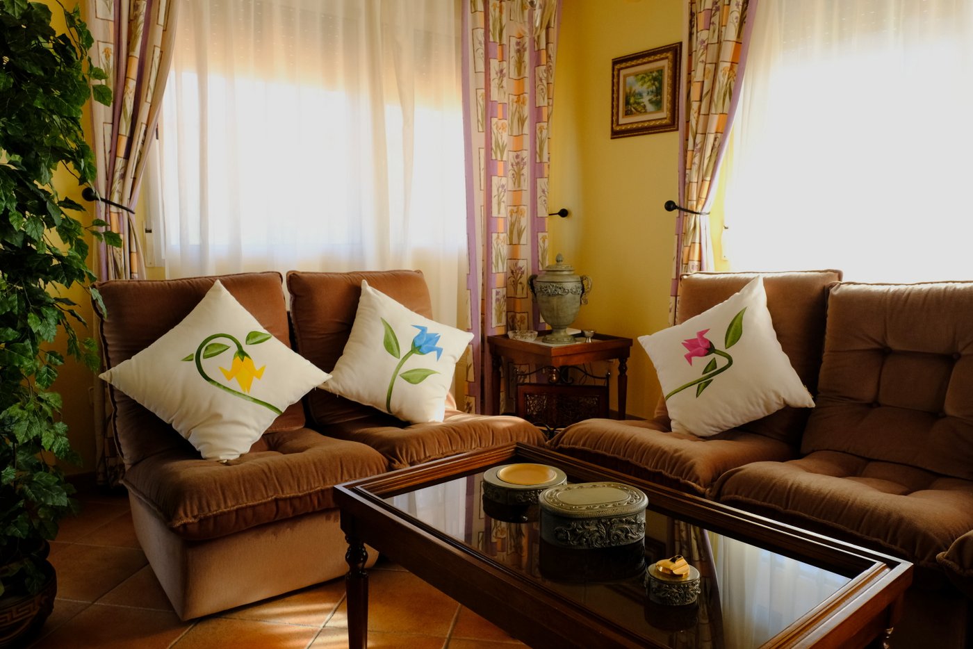 Pool area in finca for sale in Orihuela