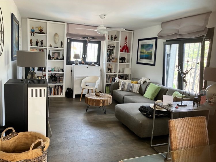 Living room in villa for sale in Calpe