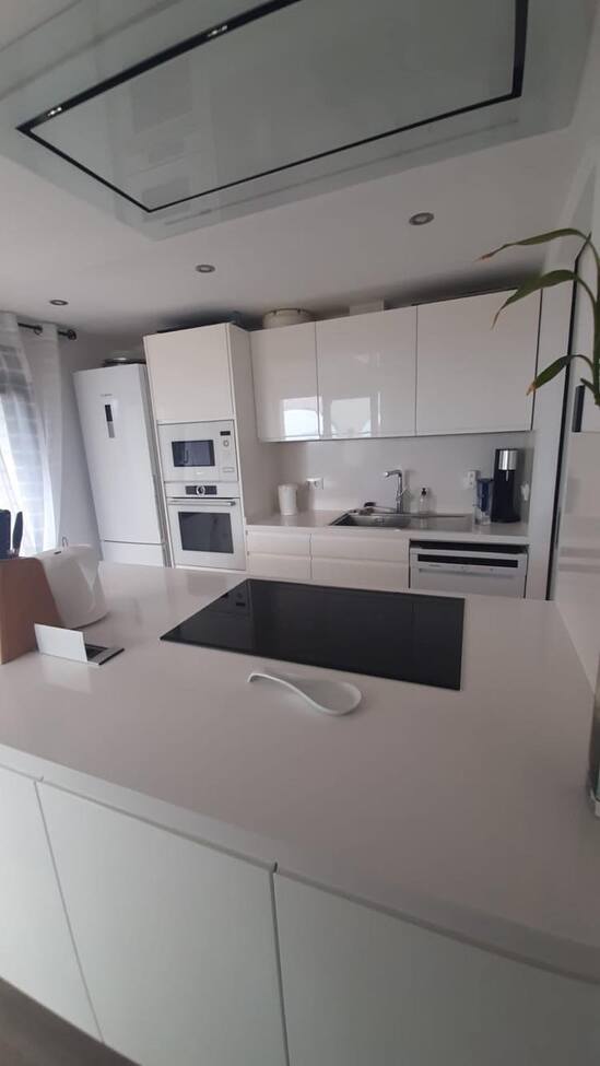 Terrace in villa for sale in Calpe
