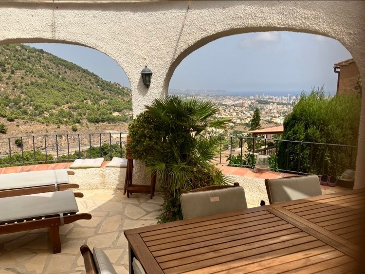Kitchen in villa for sale in Calpe