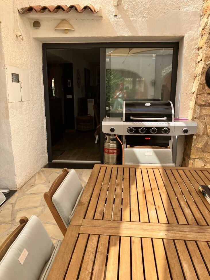 Terrace in villa for sale in Calpe