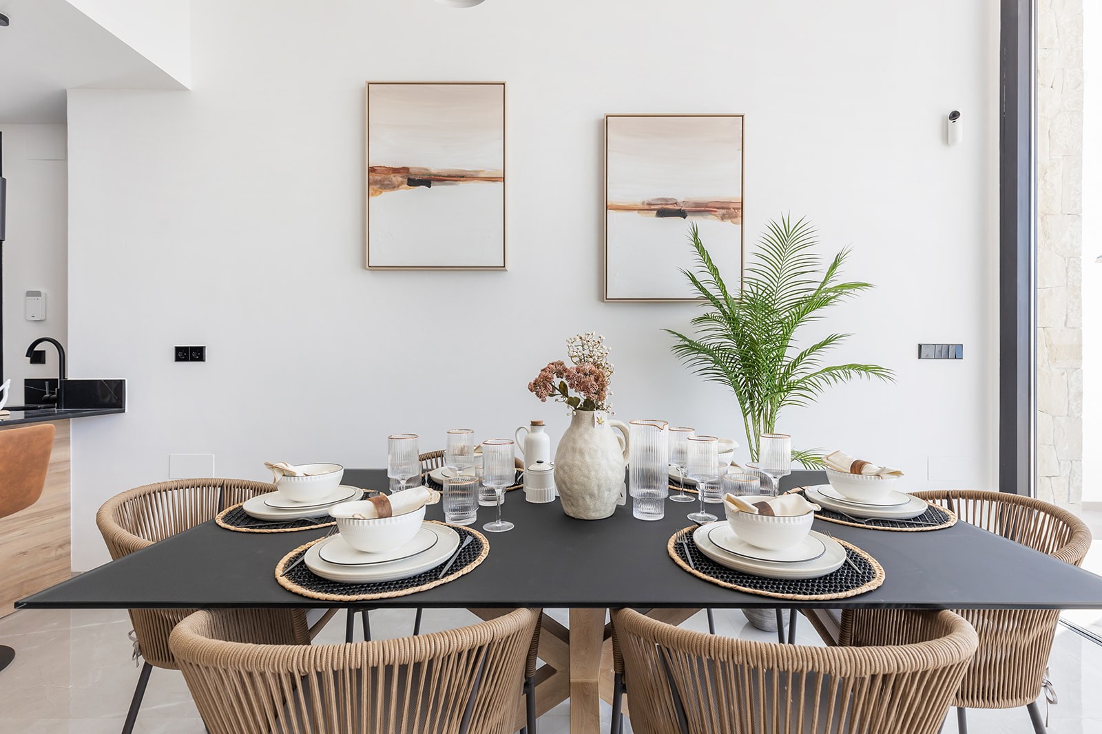 Living room in villa for sale in El Chaparral