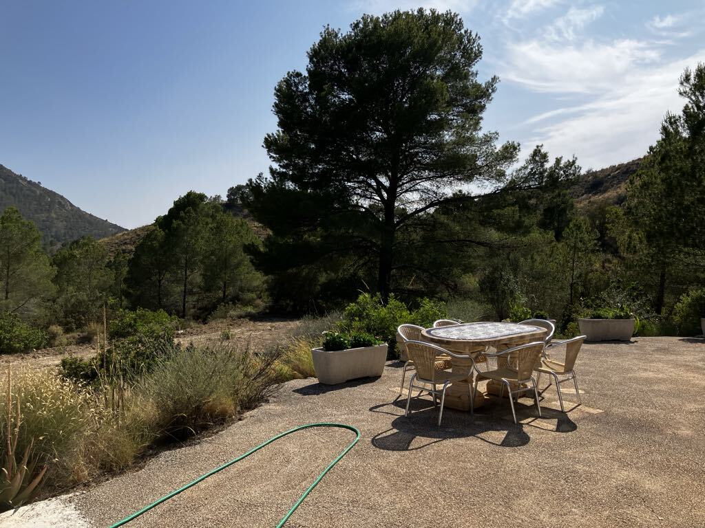 Terrace in villa for sale in Finestrat