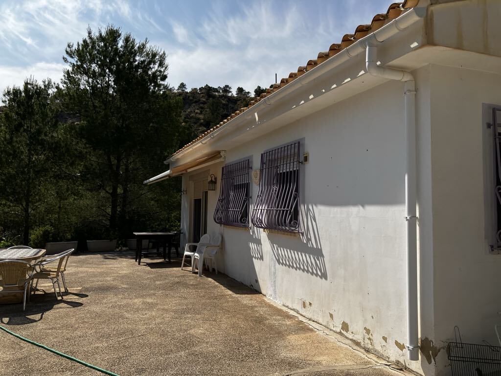 Terrace in villa for sale in Finestrat