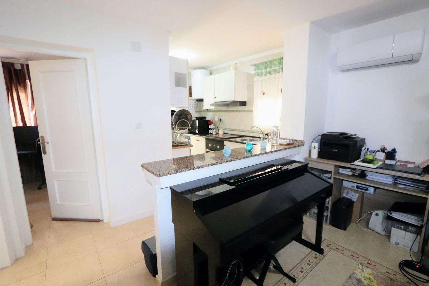 Pool area in terraced for sale in San Miguel de Salinas