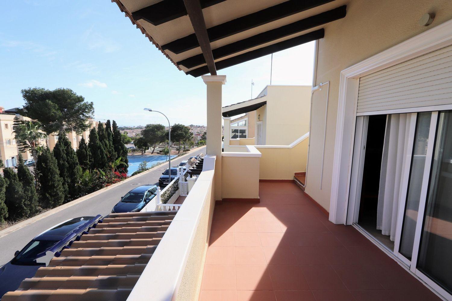 Pool area in terraced for sale in San Miguel de Salinas