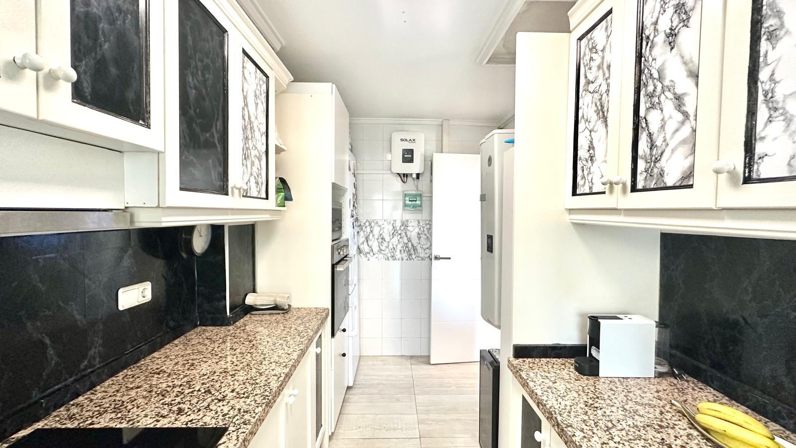 Kitchen in villa for sale in Orihuela Costa