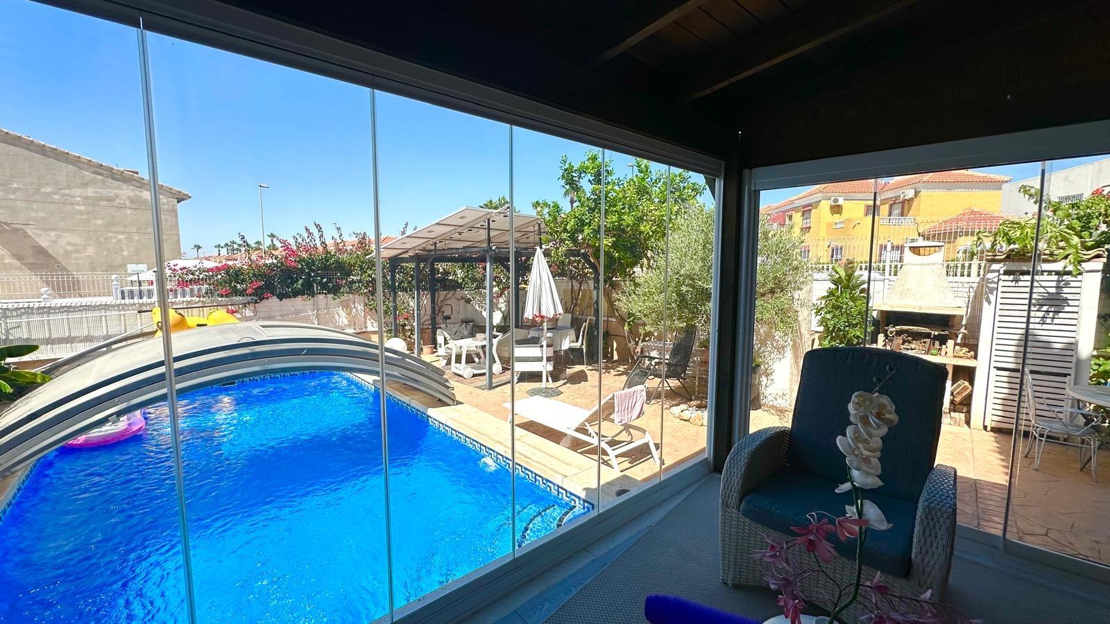 Living room in villa for sale in Orihuela Costa