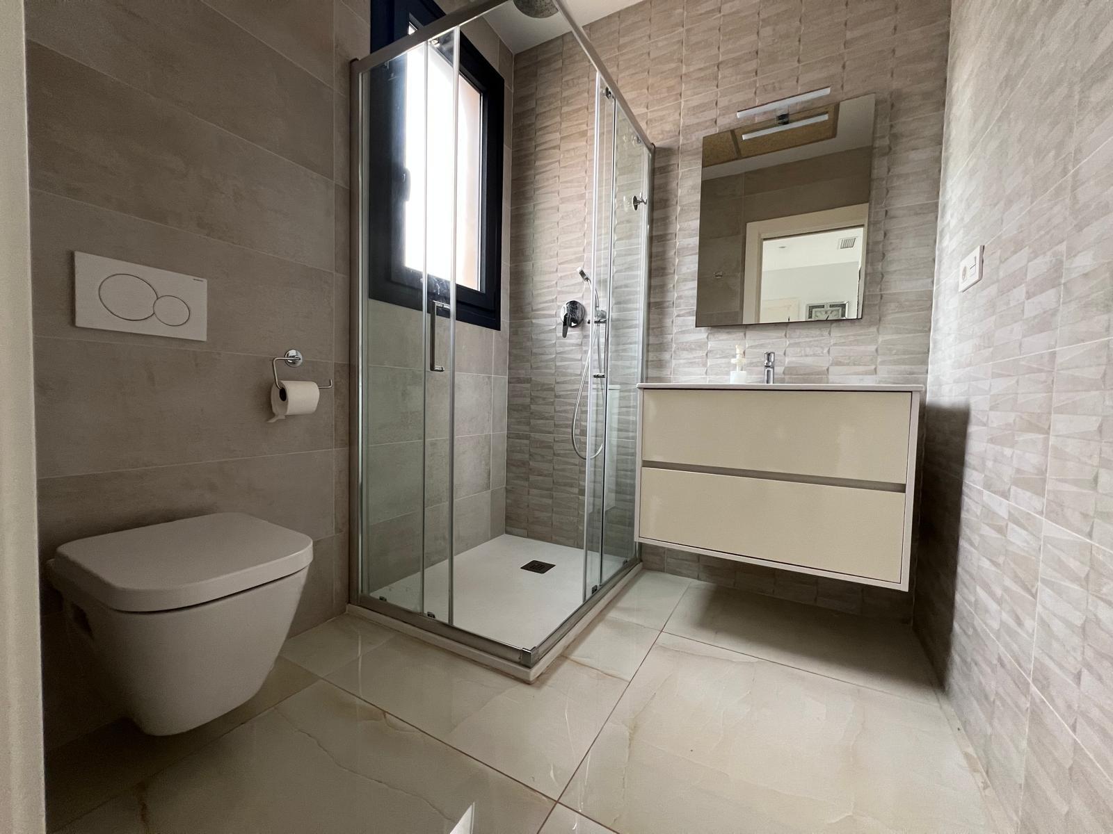 Bathroom in villa for sale in Orihuela Costa
