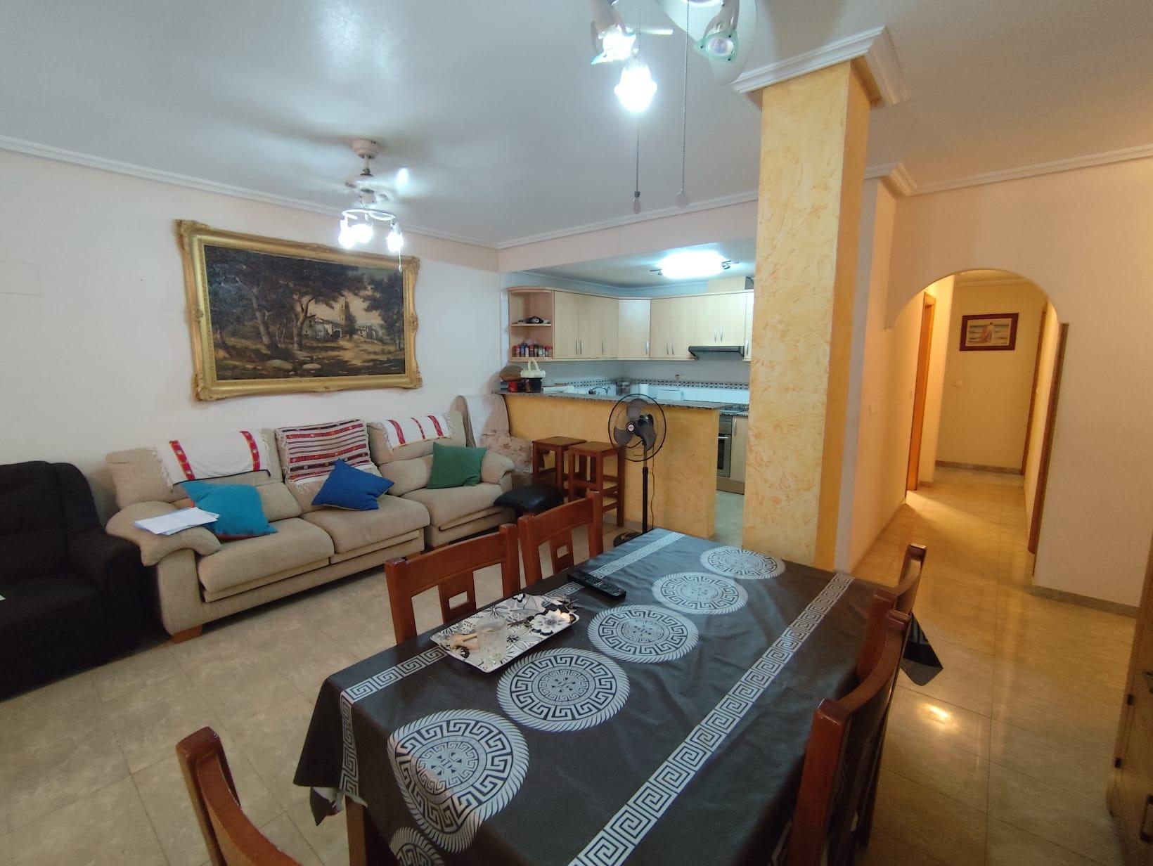 A ground floor apartment is offered for sale