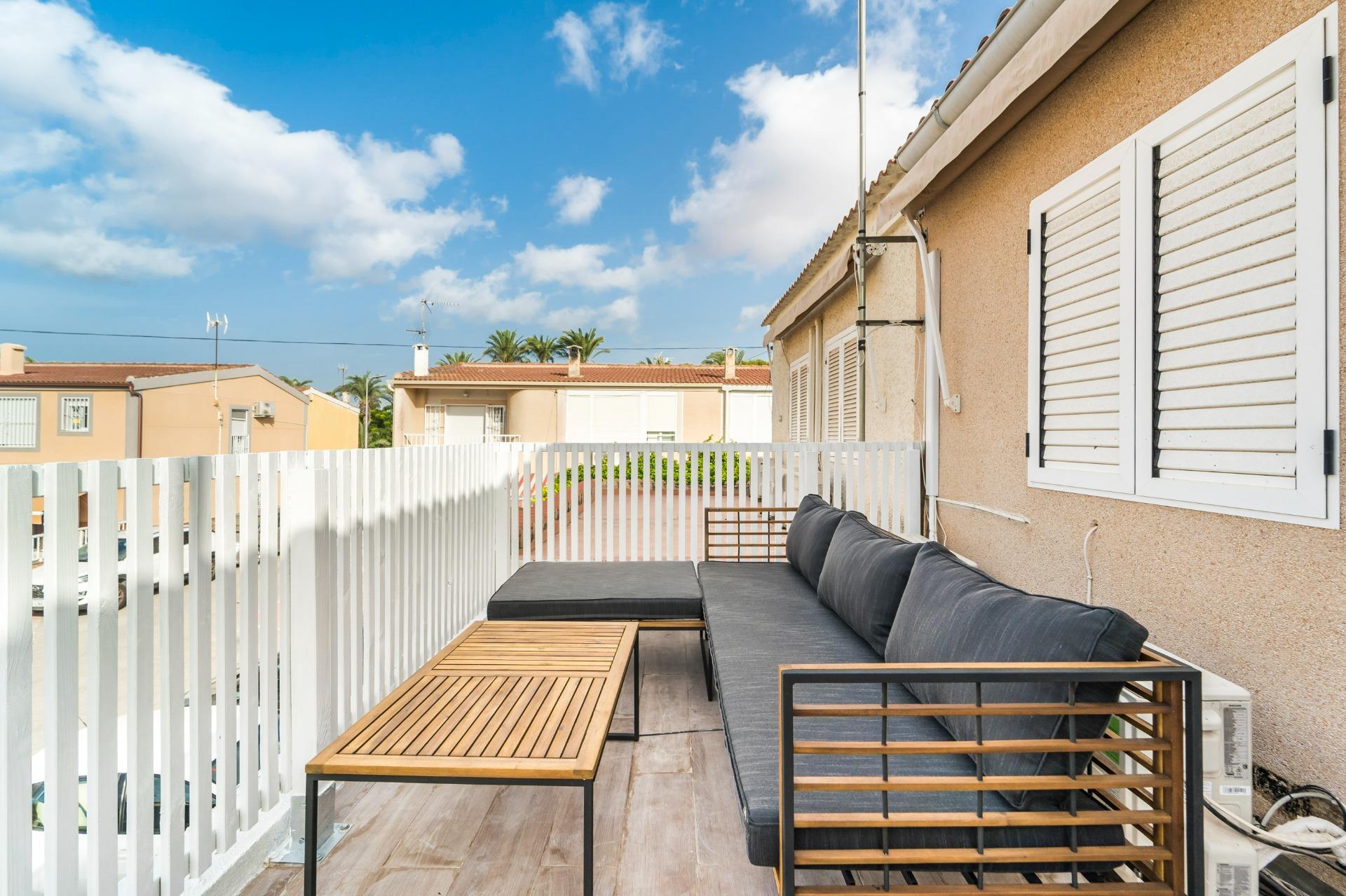 Living room in duplex for sale in Torrevieja