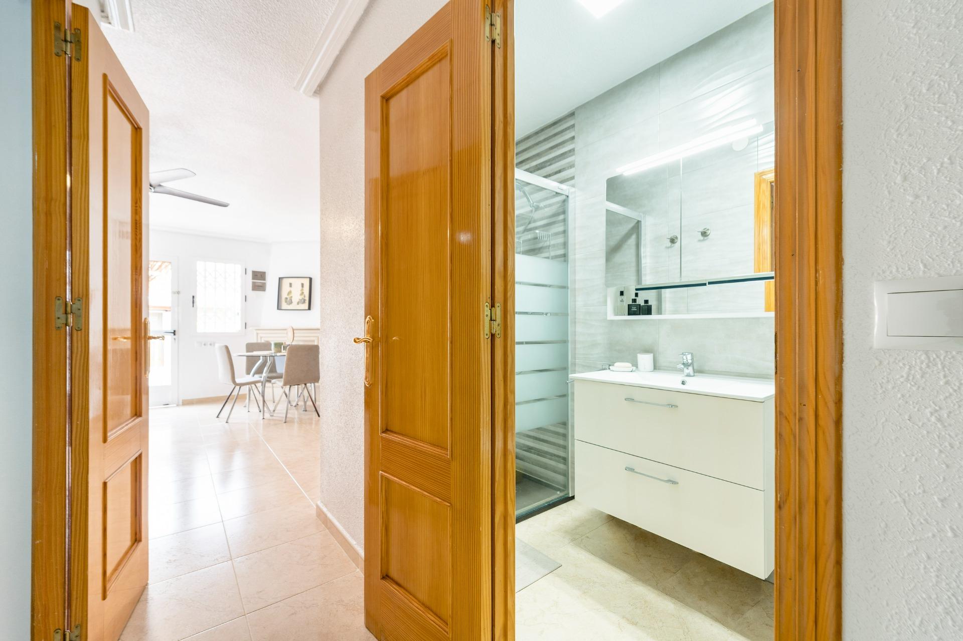 Master bedroom in duplex for sale in Torrevieja