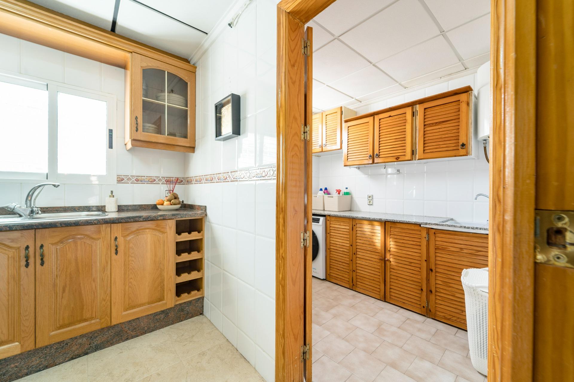 Living room in duplex for sale in Torrevieja