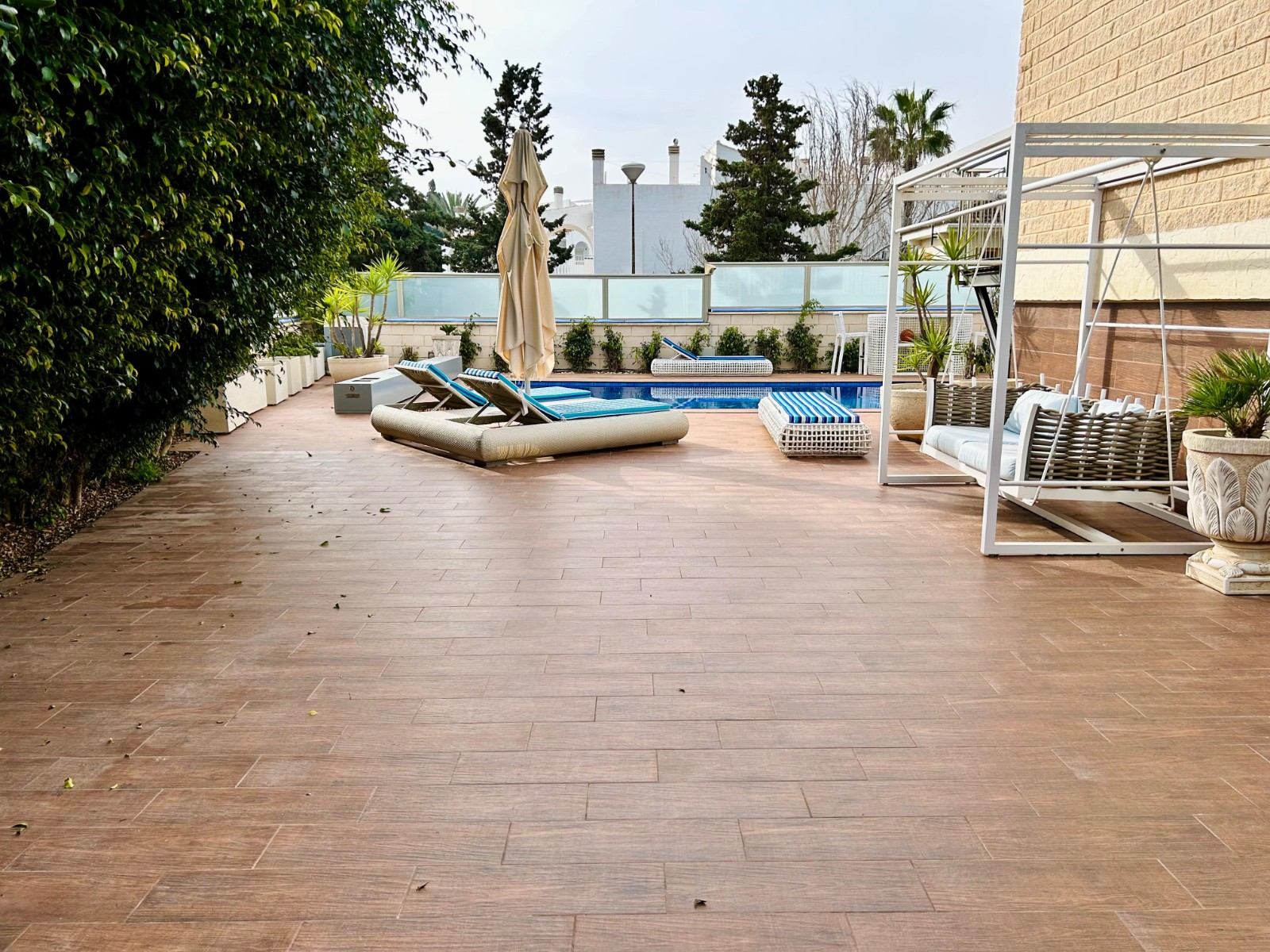 Garden in villa for sale in Torrevieja