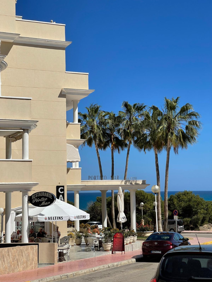 Pool area in commercial for sale in Guardamar del Segura