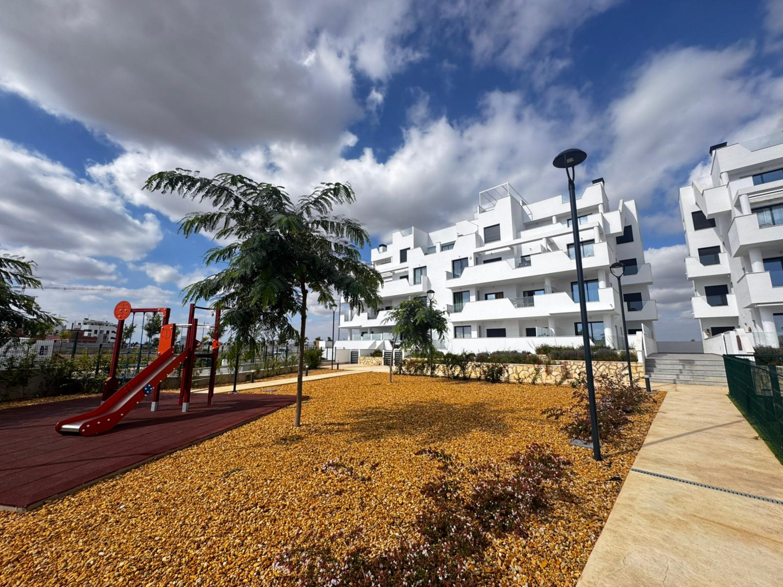 Pool area in apartment for sale in Torre Pacheco
