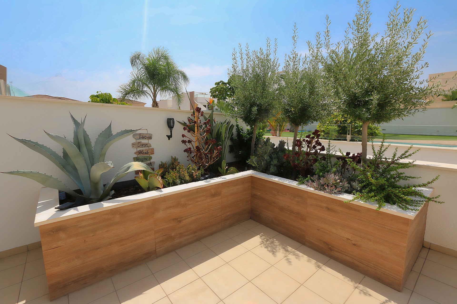 Pool area in apartment for sale in Pilar de La Horadada