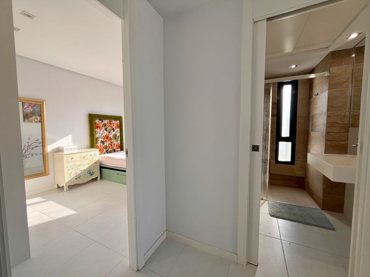 Pool area in villa for sale in Los Dolses