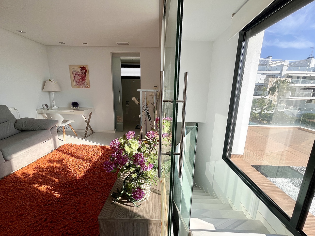 Living room in villa for sale in Los Dolses