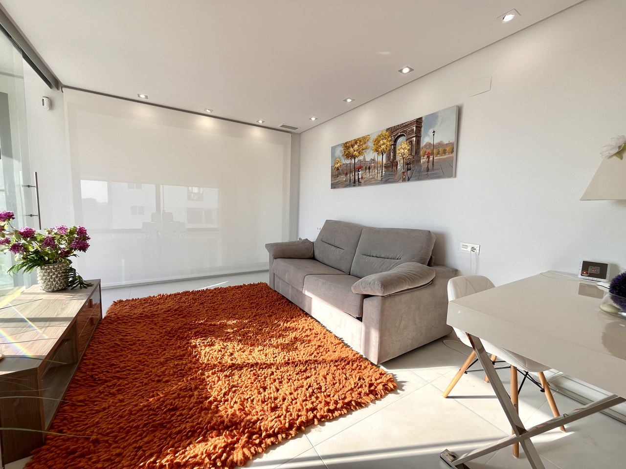 Master bedroom in villa for sale in Los Dolses