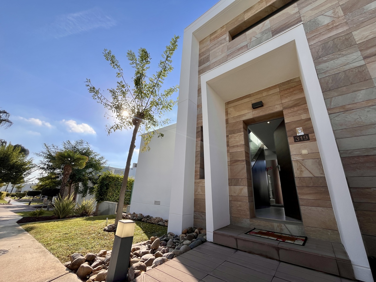 Bathroom in villa for sale in Los Dolses