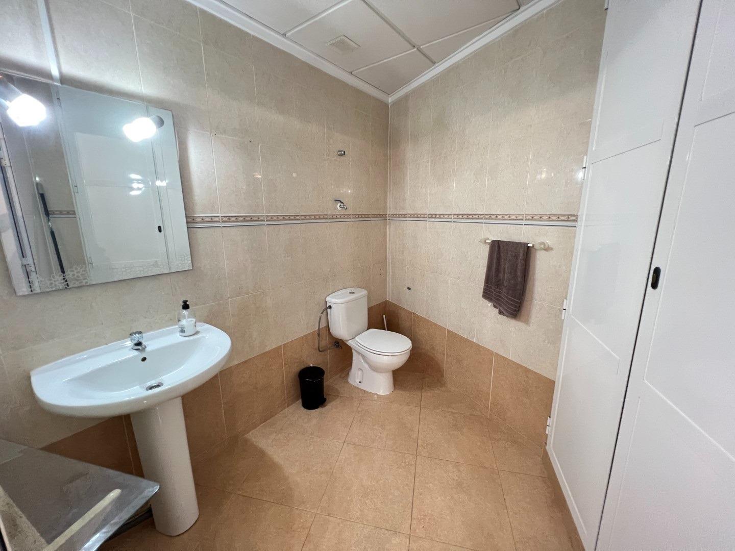 Pool area in commercial for sale in Guardamar del Segura