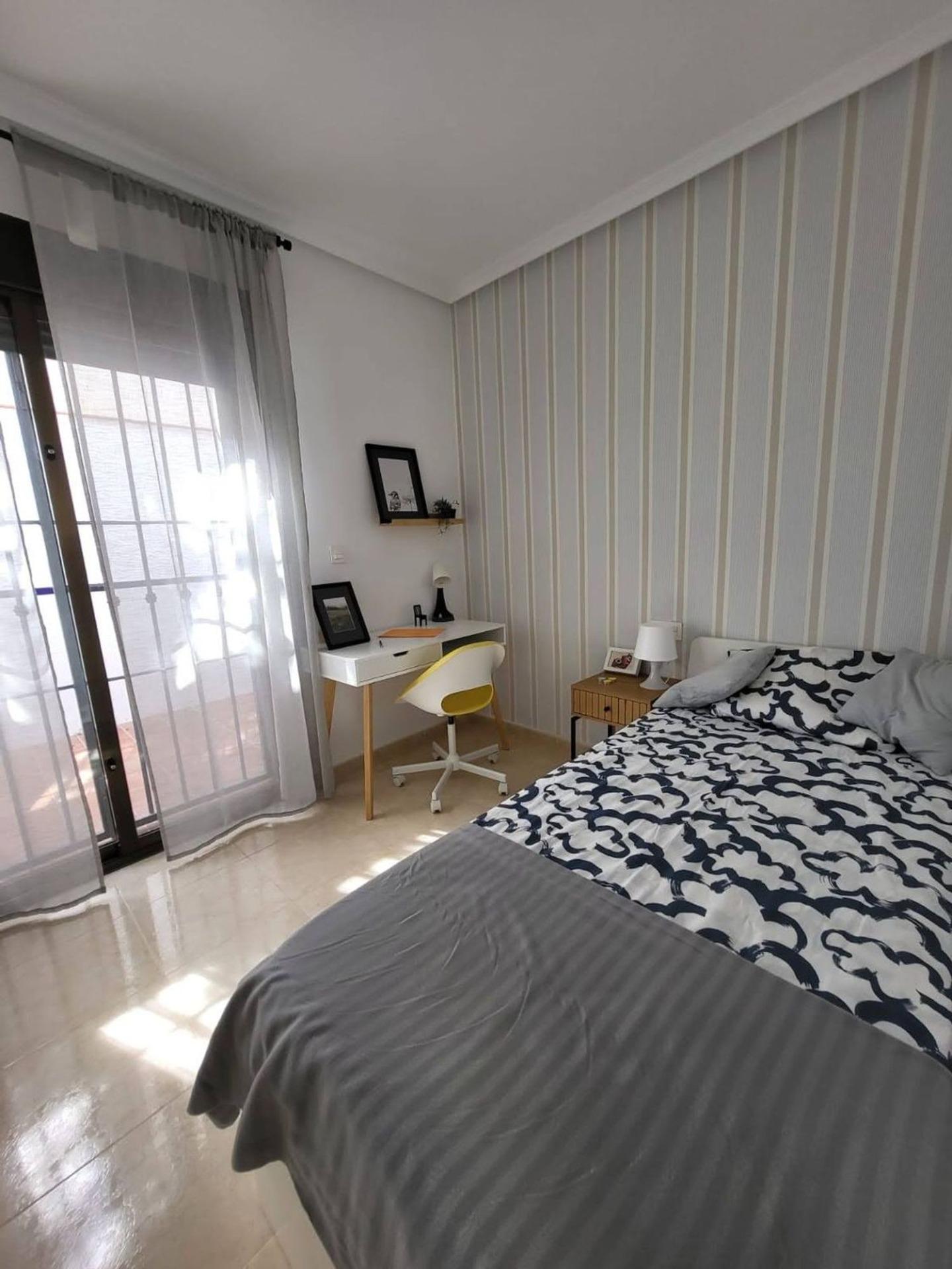 Master bedroom in terraced for sale in San Miguel de Salinas