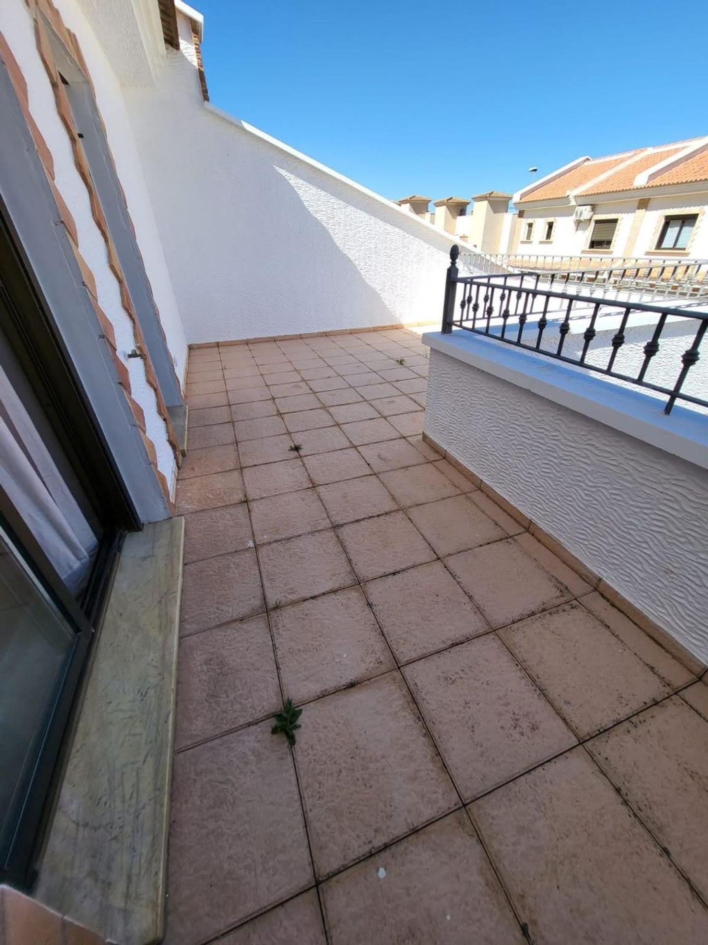 Pool area in terraced for sale in San Miguel de Salinas