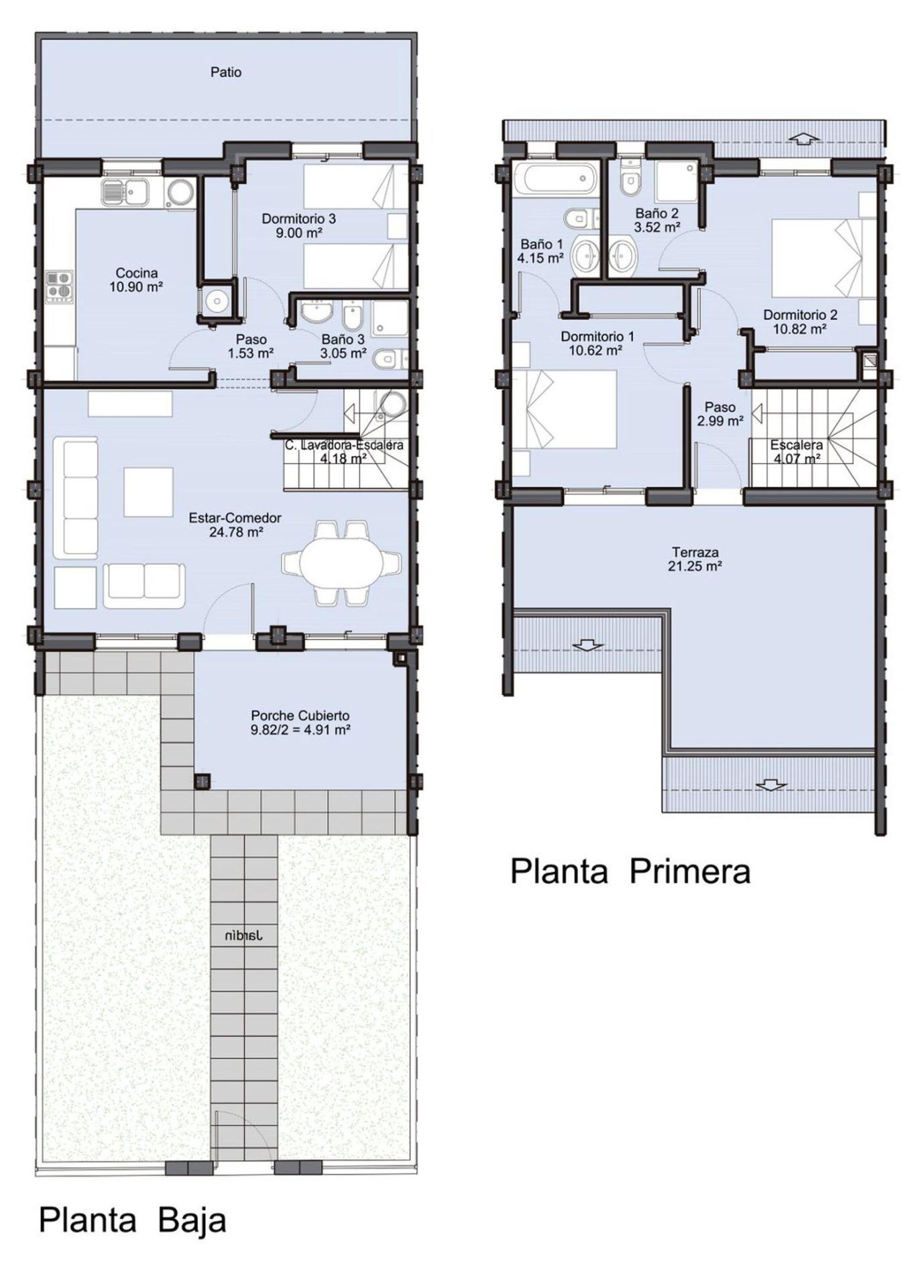 Living room in terraced for sale in San Miguel de Salinas