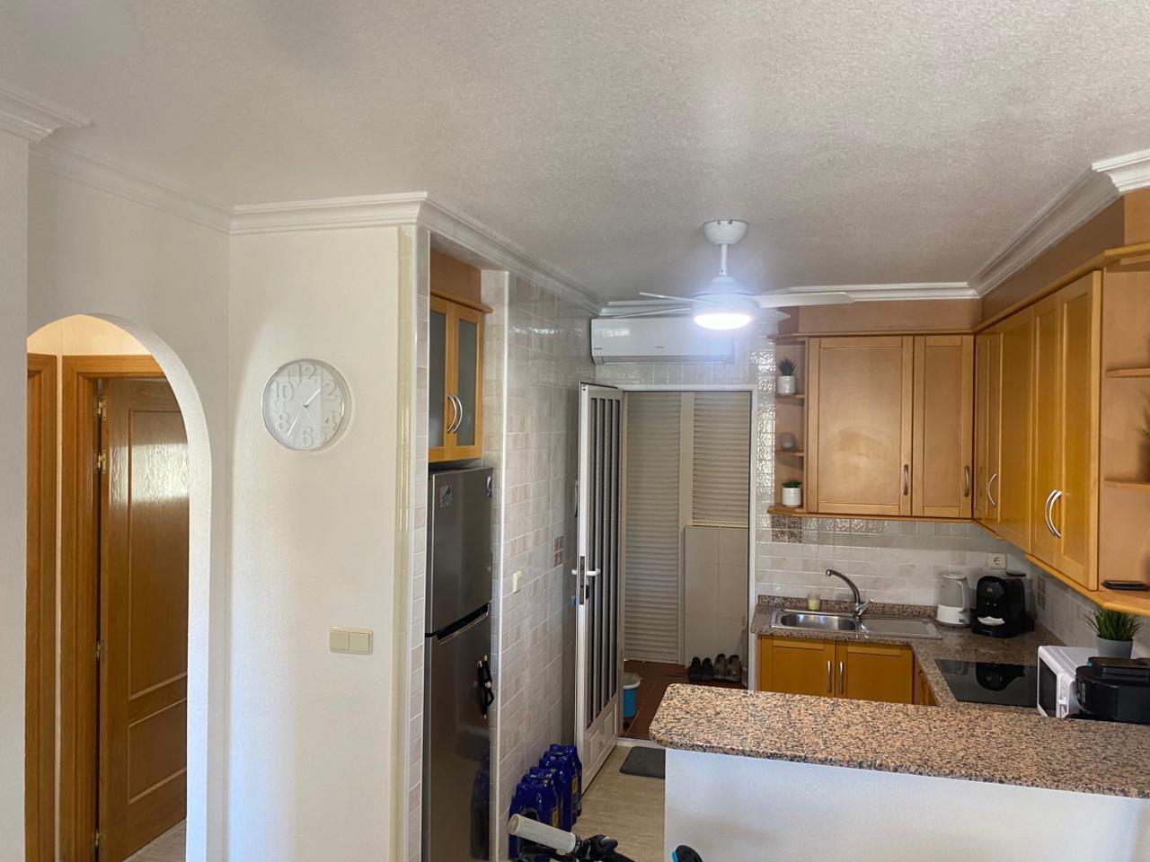 Algorfa (Montemar)2 Bedroom Ground Floor Flat with an artificial grassed terrace both at the front a