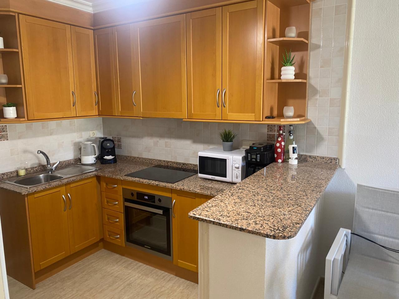 Pool area in apartment for sale in Algorfa