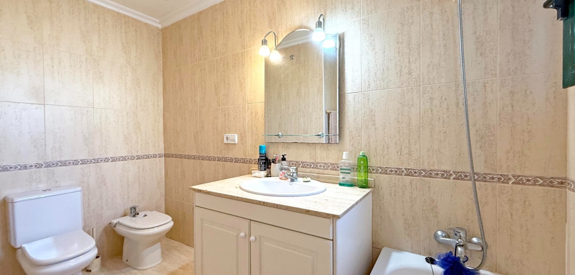 Bathroom in apartment for sale in Orihuela Costa