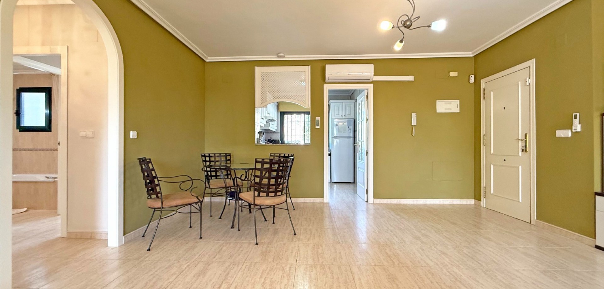 Master bedroom in apartment for sale in Orihuela Costa