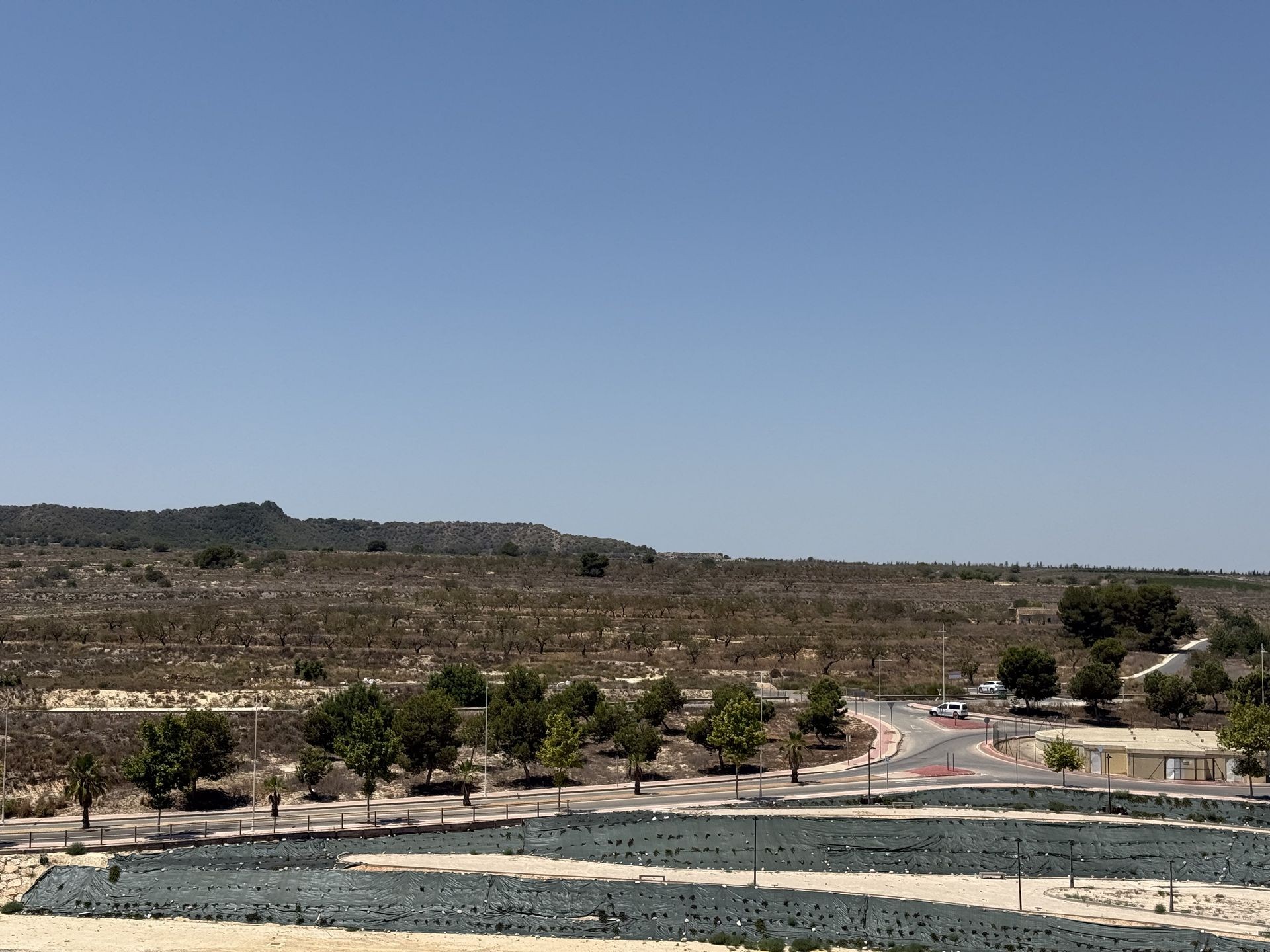 Pool area in penthouse for sale in San Miguel de Salinas