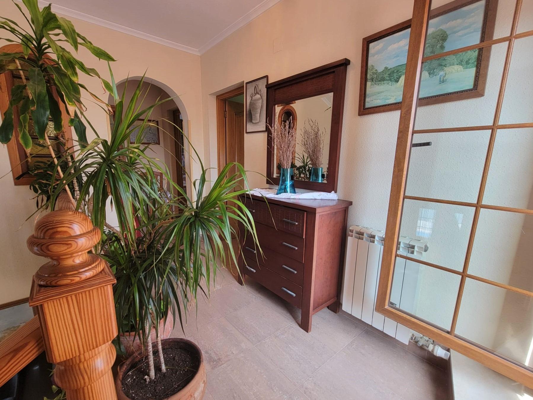 Pool area in villa for sale in Torrevieja