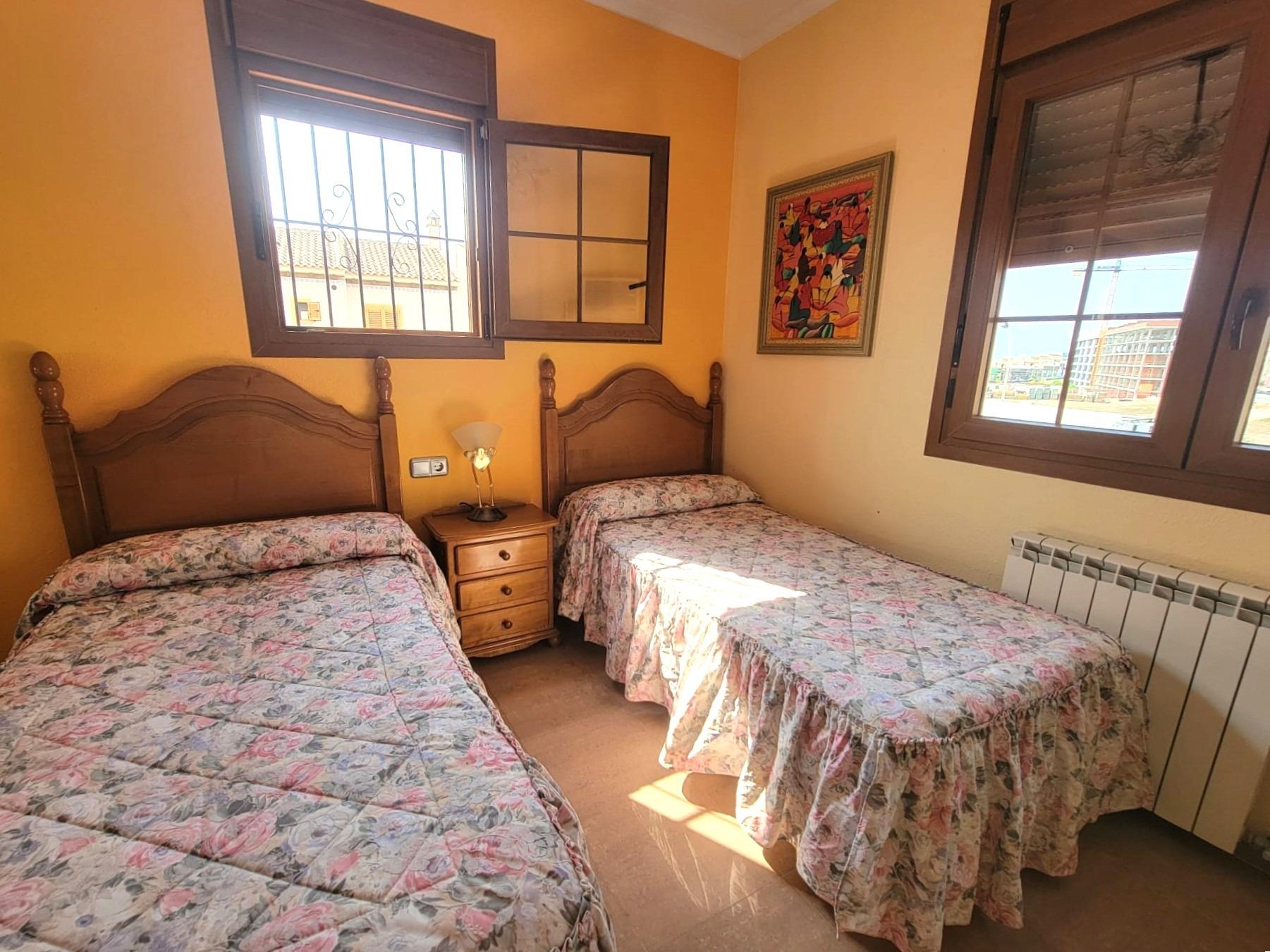 Pool area in villa for sale in Torrevieja
