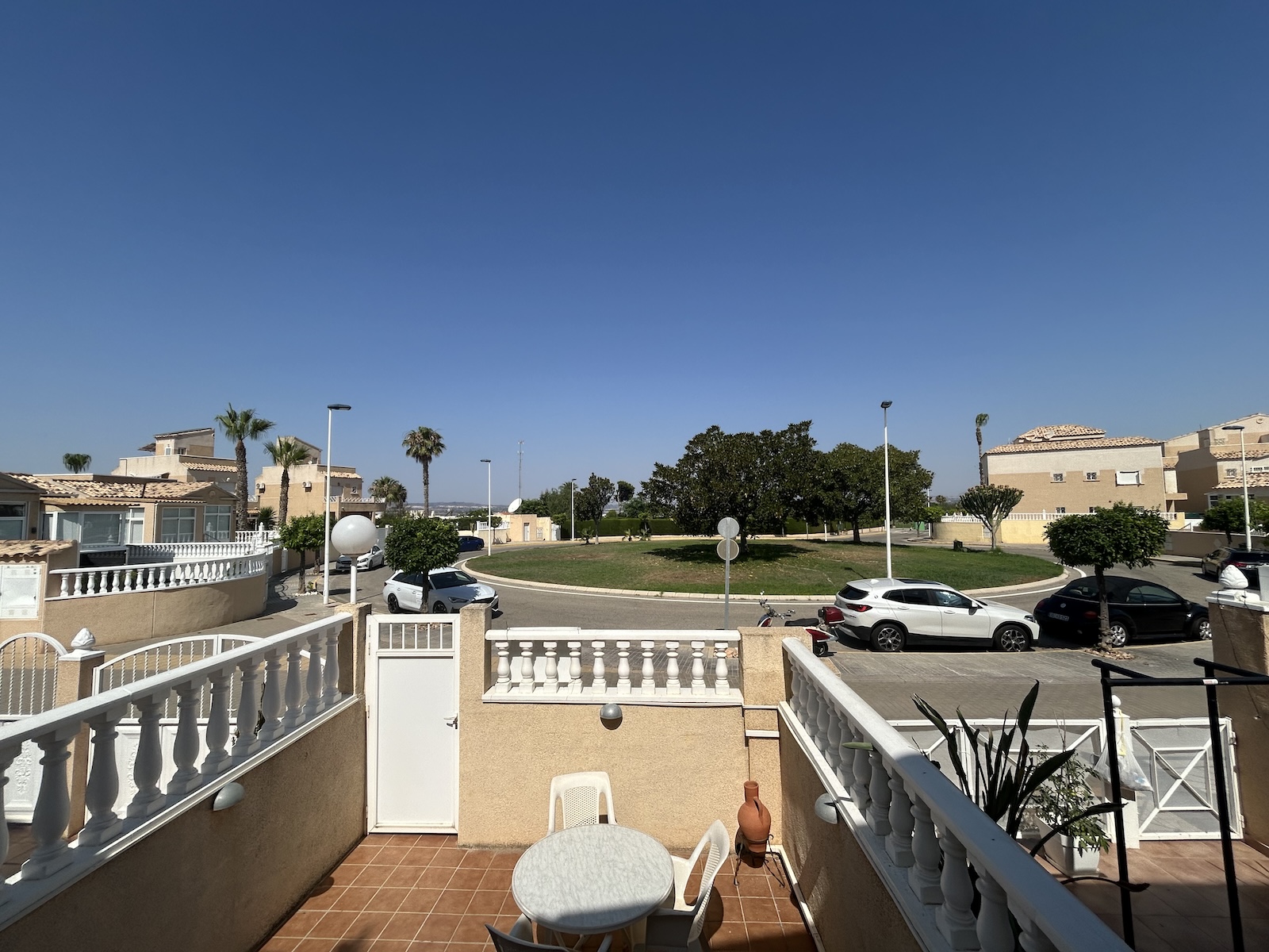 Pool area in terraced for sale in Torrevieja